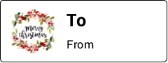 Free Printable Christmas Templates for Labels and Gifting Needs