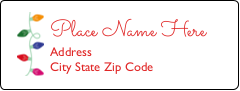 holiday address avery label templates