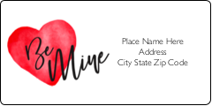 Valentine's Day Label Templates - Free Predesigns