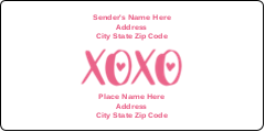Valentine's Day Label Templates - Free Predesigns