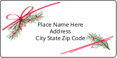 holiday address avery label templates