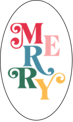 Avery l7163 christmas labels