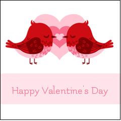 Valentine's Day Label Templates - Free Predesigns