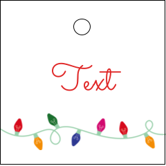 Custom Printed Holiday Tags - Hang Tags, Christmas Gift Tags ...